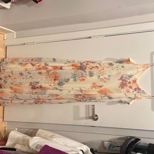 Long spaghetti strap dress